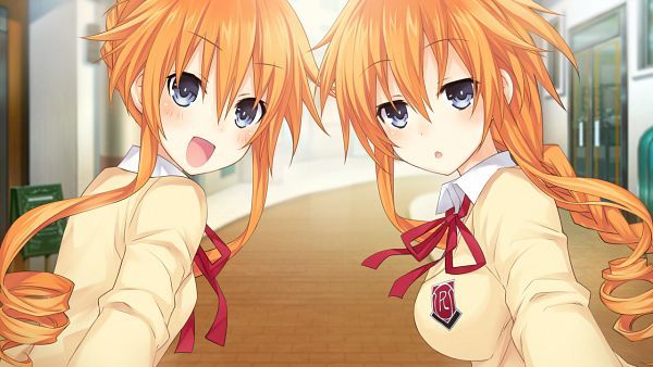 Kaguya and Yuzuru on Date A Live