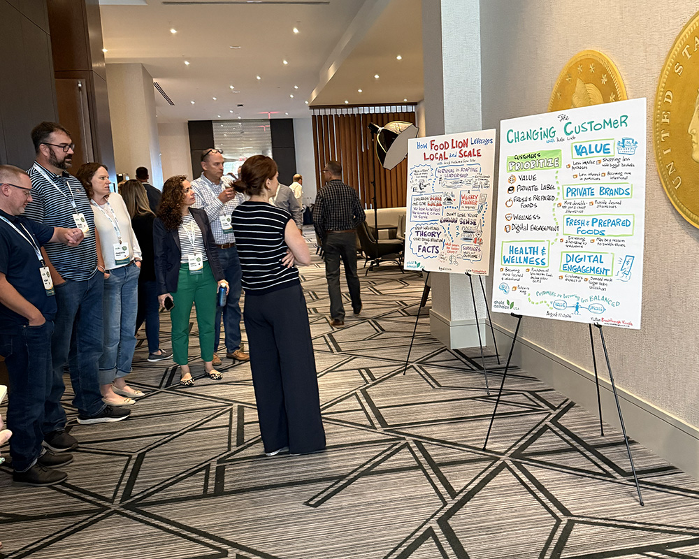 Innovative images, illustration, graphic recording, live graphic recording, visual note taking in Philadelphia