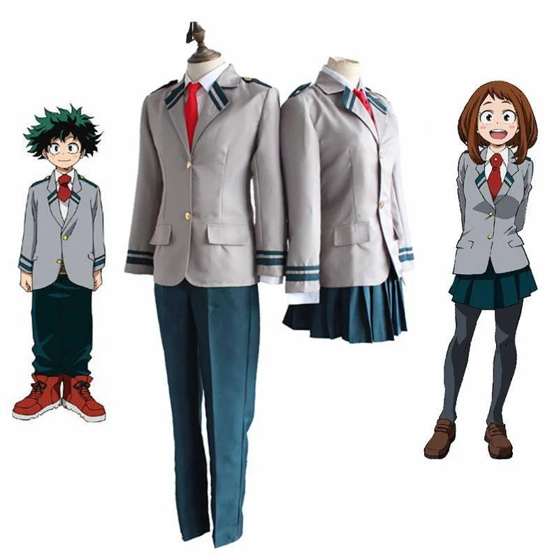 Woman Cosplay Midoriya Izuku Bakugou Costume