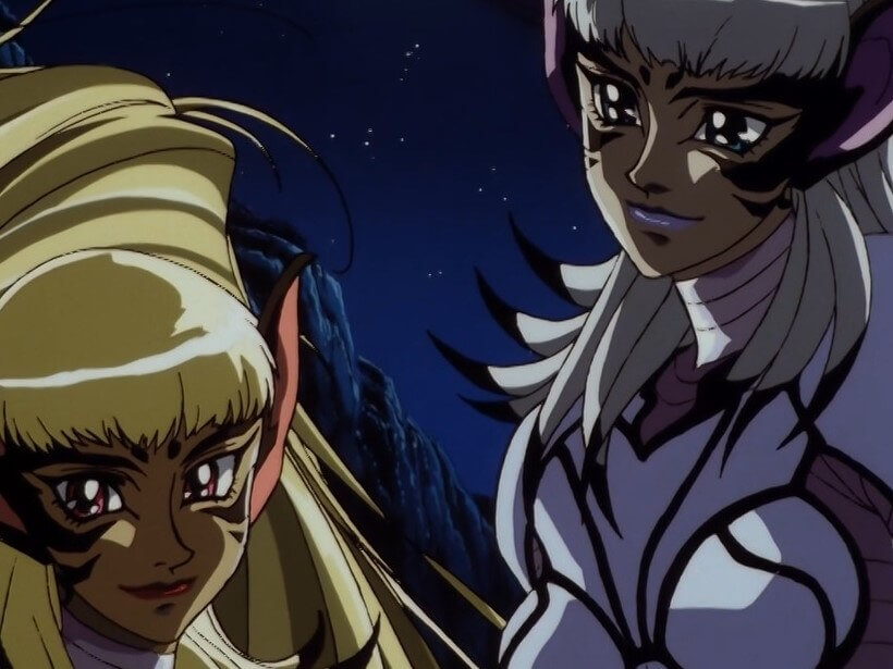 Naria and Helia from Vision of Escaflowne Naria and Helia from Vision of Escaflowne