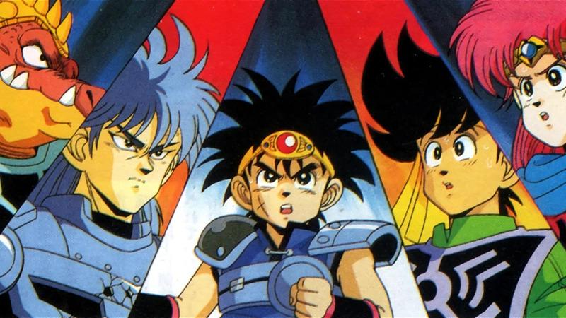 Dragon Quest Adventure of Dai promotional art featuring the main characters.