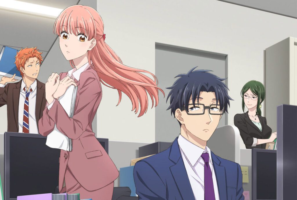 wotakoi anime main couples