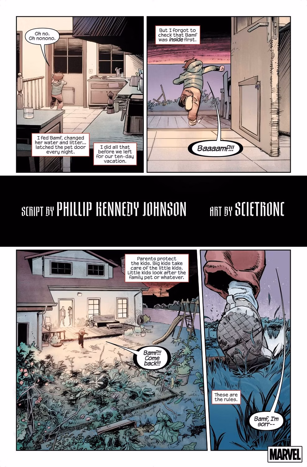 MIDNIGHT SPIDER-MAN #1 STEVE BEACH COVER interior preview page