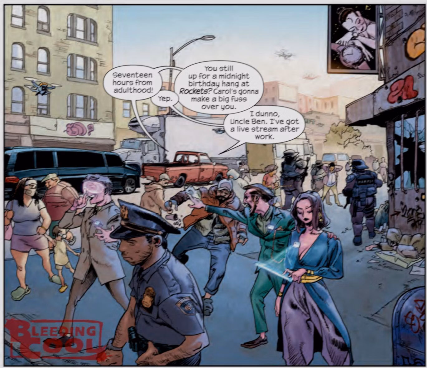 An Inside Look at Tomorrow's (Tonight's) Midnight Spider-Man #1 (Spoilers)