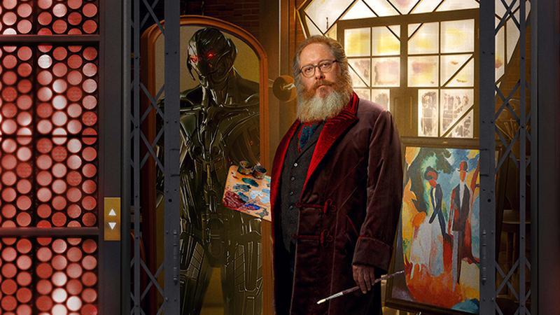 Ultron's robot and his human form in VisionQuest.