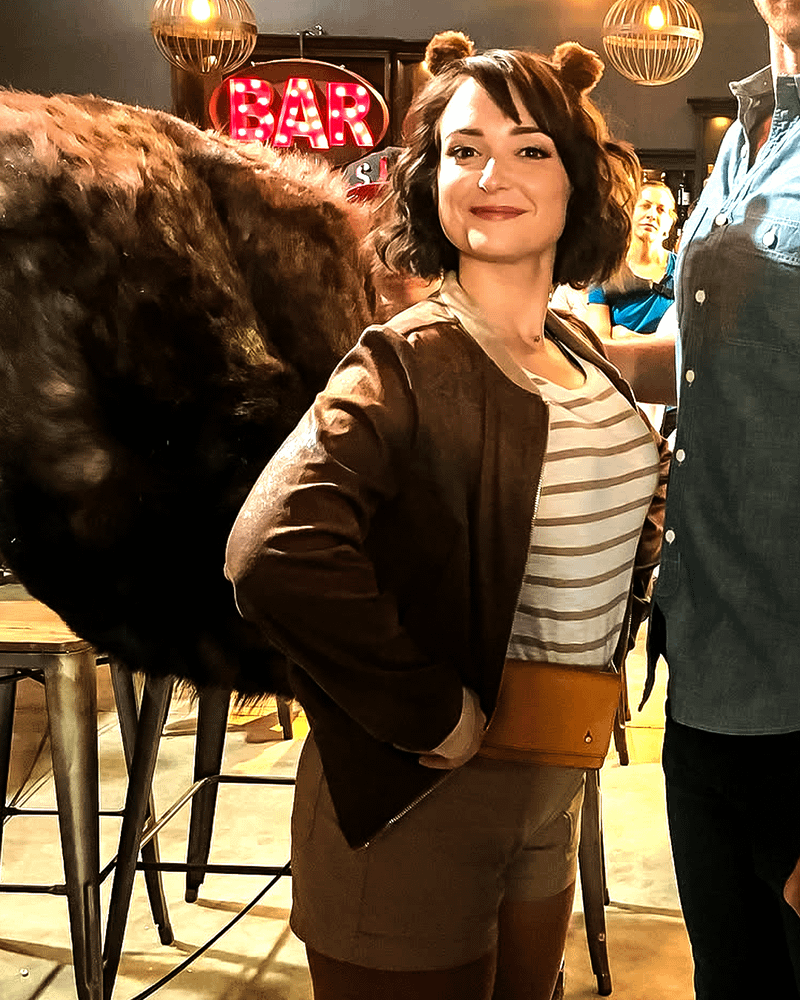 Milana Vayntrub as Squirrel Girl in the scrapped New Warriors pilot.