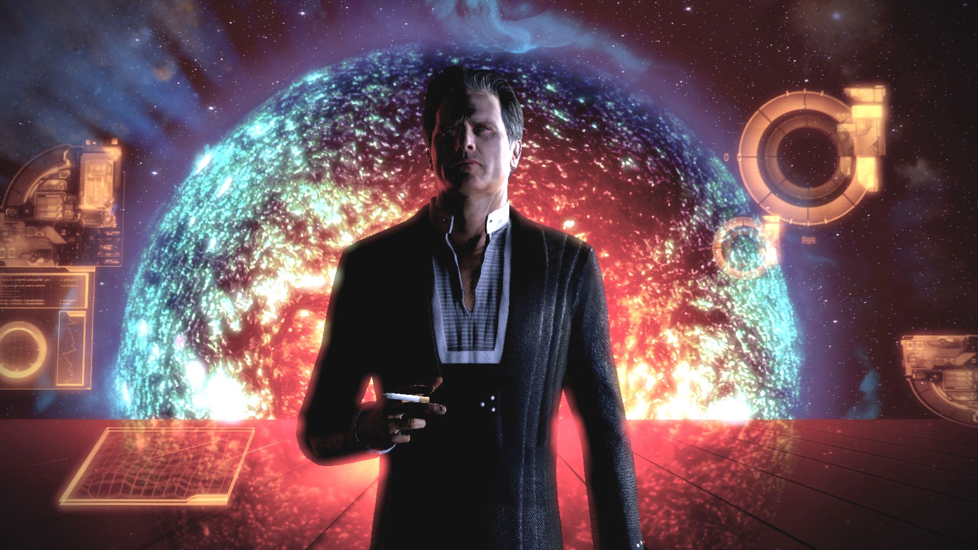 The Illusive Man from Mass Effect 2